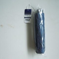 【ご成約済】Simple Line ネイビーのUVカット折りたたみ傘（新品・未使用）の画像