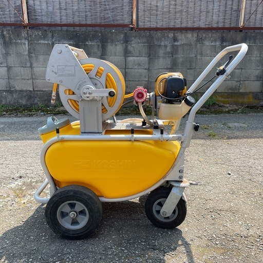 工進　エンジン式　動力噴霧器　50L