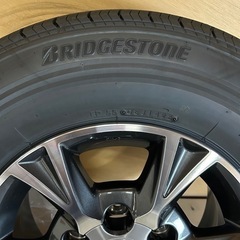 年末のプロモーション大特価！ 新車外し ブリヂストン4本純正 195/80R15 送料込み ハイエース タイヤ・ホイール