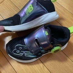ニューバランス　ダイヤル式スニーカー17cmの画像
