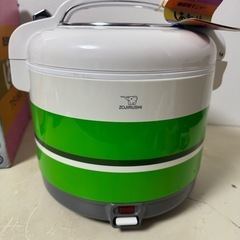 象印 電子ジャー しあわせ 未使用 昭和レトロ