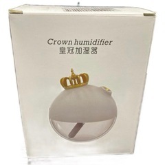 【新品】ミニ 加湿器 卓上 320ml USB LED グラデーション点灯 球体 白の画像