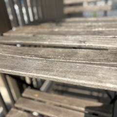 ガーデン　テーブル　チェアセットの画像