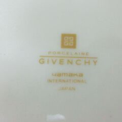 ( か-K-8031 )GIVENCHY ジバンシー プレート お皿 ケーキ皿 ２枚 セット 直径約１６．５ｃｍ 中古 長期保管品の画像