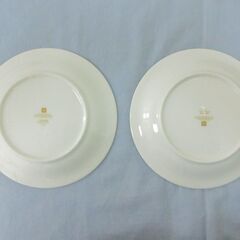 ( か-K-8031 )GIVENCHY ジバンシー プレート お皿 ケーキ皿 ２枚 セット 直径約１６．５ｃｍ 中古 長期保管品の画像