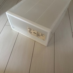 無印良品の収納ケース　衣類などの収納に！