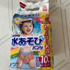水あそびパンツ オムツの画像