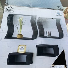 ★壁掛けシェルフ　4点セット★