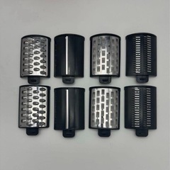 ✅【値下げ済】ビバライズ スライサー くるくるドッカーン！／美品／5種の刃付き／収納◎／1,200円の画像