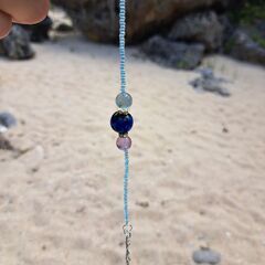 琉球　海花ブレスレット　パワーストーンの画像