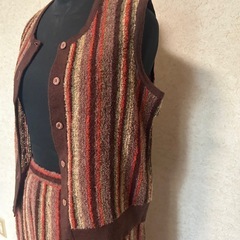 レトロな洋服の画像