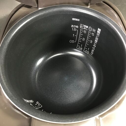 8/31 終 ZOJIRUSHI 象印 5.5合炊き IH炊飯ジャー NW-VT10 2023年製 動作品 25g菊ST