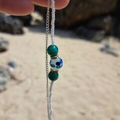 琉球　海花ブレスレット　パワーストーンの画像