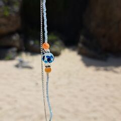 琉球　海花ブレスレット　パワーストーンの画像