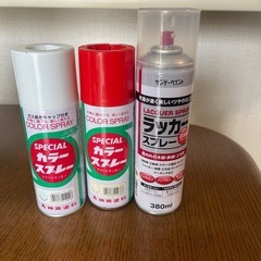 無料　カラースプレー、照明、コーキング剤の画像