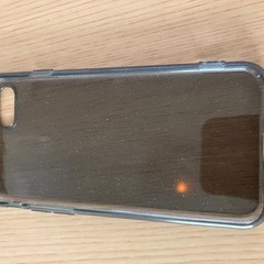 iPhoneSE 透明グリッターケースの画像