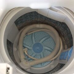 JT10981【TOSHIBA/東芝 5.0㎏洗濯機】美品 2021年製 AW-5G9-W 家電 洗濯 簡易乾燥付の画像