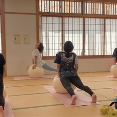 バランスボールエクササイズ♪