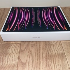 iPad Pro 12.9 (第6世代) 256GB Wi-Fi 空箱の画像