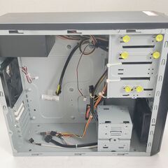 FRONTIERゲーミングPCケース　電源、ファン付きの画像