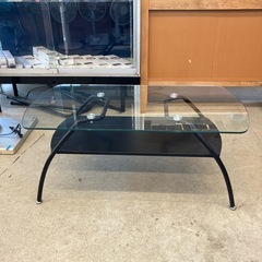 ニトリ　ガラスセンターテーブル（CTシスコ9550TP） ニトリ センターテーブル(シスコ9550TP MBR) - 通販 | 家具と