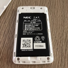 ジャンク aterm mp01ln gw NEC ポケットワイファイWi-Fi の画像