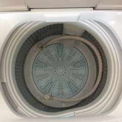 (7/7受渡済)JT10988【AQUA/アクア 6.0㎏洗濯機】美品 2024年製 AQW-S6P 家電 洗濯 簡易乾燥付の画像
