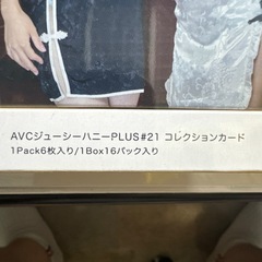 JUICY HONEY PLUS #21 コレクションカード　新品未開封の画像