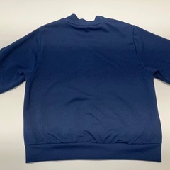 ユニクロ　エアリズムUVカットメッシュブルゾン(長袖)  ブルー 80 1歳の画像
