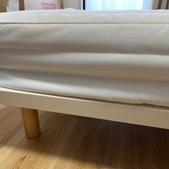 無印良品　シングルベッドの画像