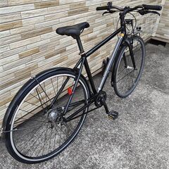 中古自転車 5段変速 480MM ブリヂストン クロスバイク軽整備済み 防犯登録対応 町田市 相模原市 MM775の画像