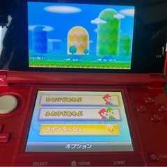 ニンテンドー3DS フレアレッド 希少品の画像
