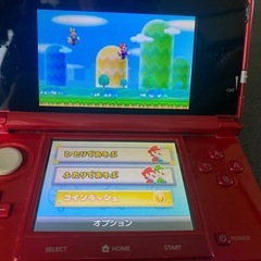 ニンテンドー3DS フレアレッド 希少品の画像
