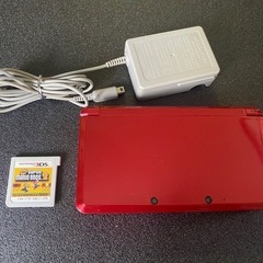 ニンテンドー3DS フレアレッド 希少品の画像