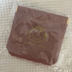 新品　バネポーチ　カレルチャペック