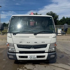 三菱 キャンター クレーン車 AT車 2ペダル 車検8年12月 ...