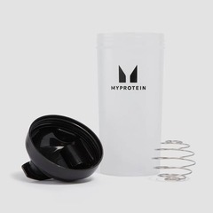 MYPROTEIN プロテインシェイカー 透明/黒の画像