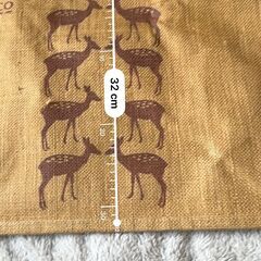 イギリスで購入したジュートバッグ　２種類　、価格は一枚のものです。の画像