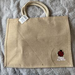 イギリスの大手スーパーの刺繍入りエコバッグの画像