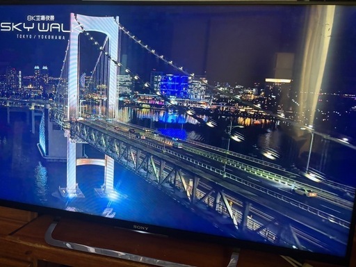 美品〜SONY 液晶テレビBRAVIA Android TV搭載KJ-43W870C