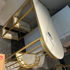 大理石　ハイカウンター　バーカウンターの画像