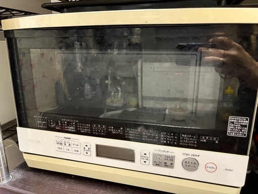 オーブンレンジ TOSHIBA 東芝 ER-RD7 石窯ドーム (もろこし