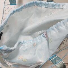 すみっコぐらし　プールバッグの画像
