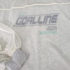 GOALINE シースルー袖トレーナーの画像