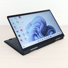 タッチパネル 2in1コンバーチブル 軽量 美品 バッテリー良 ノートパソコン 東芝 dynabook V83/HS 11世代 i5 SSD Iris Xe Windows11 Office44の画像