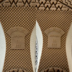 HinaDayGreenヒナデイグリーンサンダルレディースシューズくつクツ靴灰色 厚底サンダルLL EEE日本製メイドインジャパンの画像