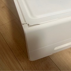 収納ボックス/ふた付き/2個組の画像