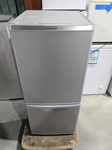 Panasonic138L 2ドア冷凍冷蔵庫NR-B148W-S 2016年製前面によごれ