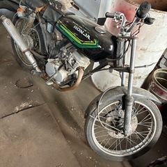 ホンダHONDA CB50 JX　カフェレーサー仕様 部品取り丸車ありの画像