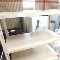 【JM653】 スチール棚 オープン棚 5段 幅87.5cm 高さ180cmの画像